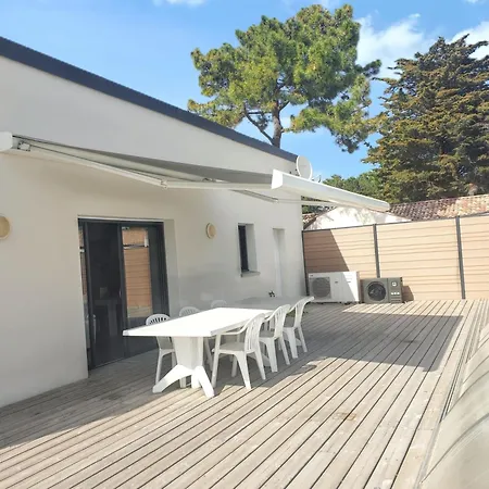 De 3 Avec Piscine Privee Jardin Clos Et Wifi A Jean De Monts A 1 Km De La * Saint-Jean-de-Monts