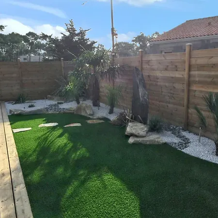 Villa De 3 Avec Piscine Privee Jardin Clos Et Wifi A Jean De Monts A 1 Km De La *