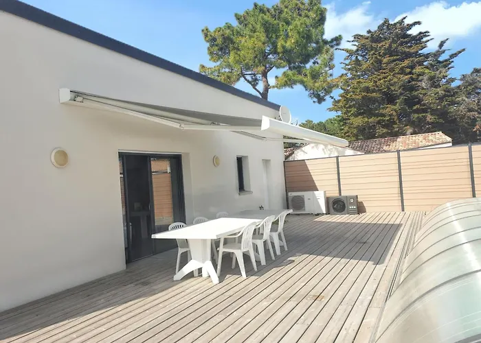 Charmante Avec Piscine Privée à * Saint-Jean-de-Monts