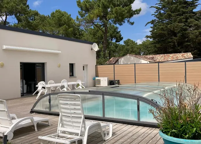 Charmante Avec Piscine Privée à * Saint-Jean-de-Monts